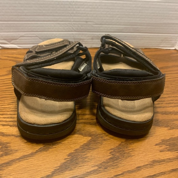 Dockers Brown Outdoor Sandals with Adjustable Straps Mens Size 10 - Picture 7 of 11